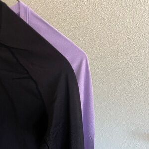 Figs- soft lavender Under scrub  Long sleeve shirt size XS